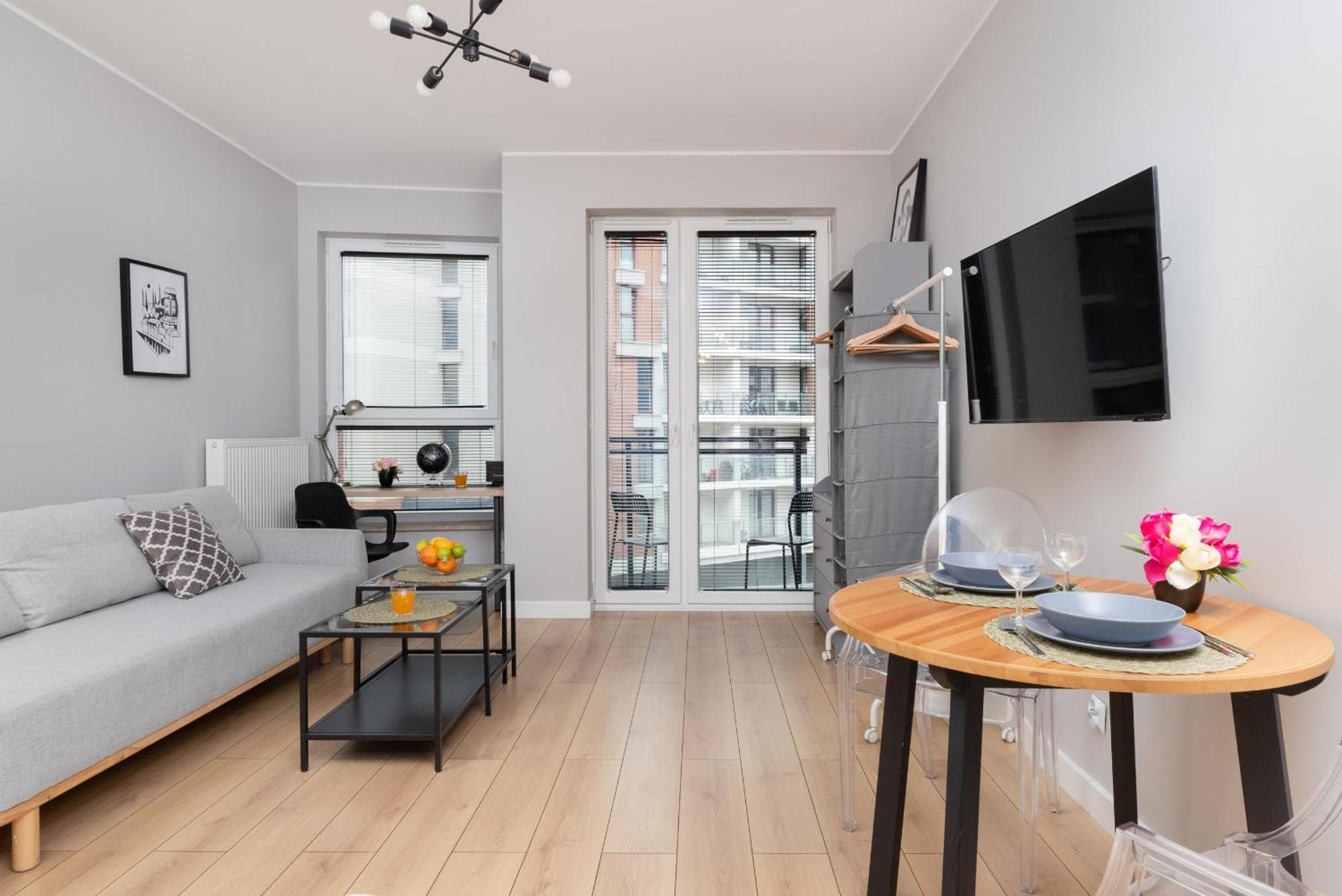 Studio Fahrenheit In Central Gdansk By Noclegi Renters Exteriör bild